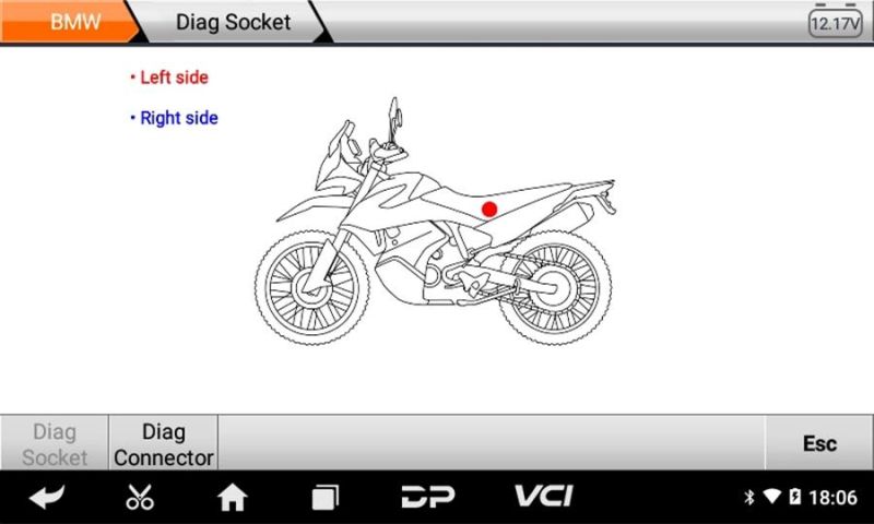 Obdstar Iscan Motorcycle Diagnostic Tool for BMW