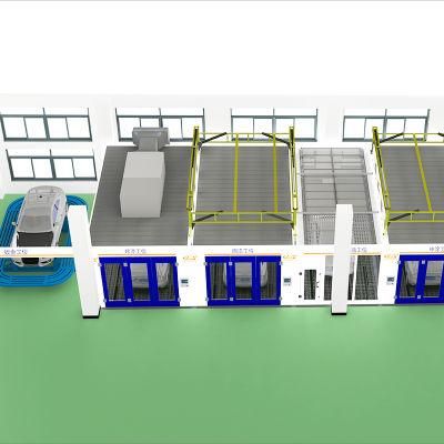 China Factory Bulk Price Paint Booth Systems for 4s Shop Fast Repair Maintanence