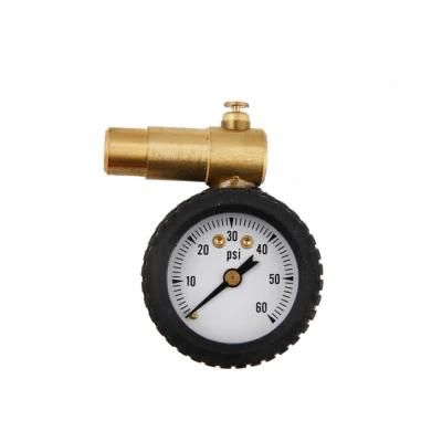 Mini Dial Tire Bike Pressure Gauge