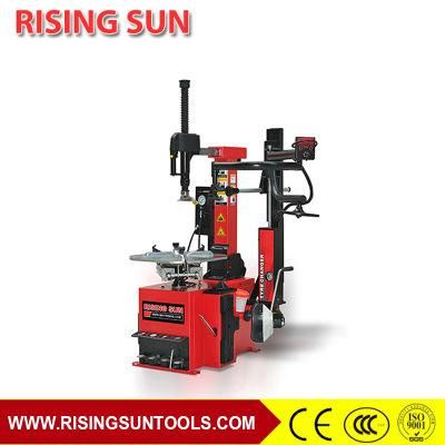 220V 380V Tilting Backward Car Tire Changer / Tyre Garage Equipment