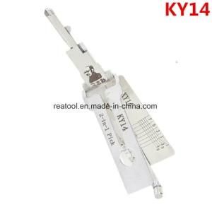 Original Lishi Ky14 2 in 1 Car Toolsl Lock Pick and Decoder