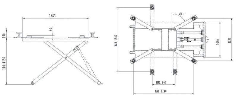 New Portable Scissor Lift (ORPL27)