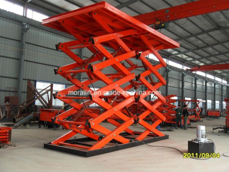 Parking Car Lift hydraulic 3000kg scissor car platform with CE