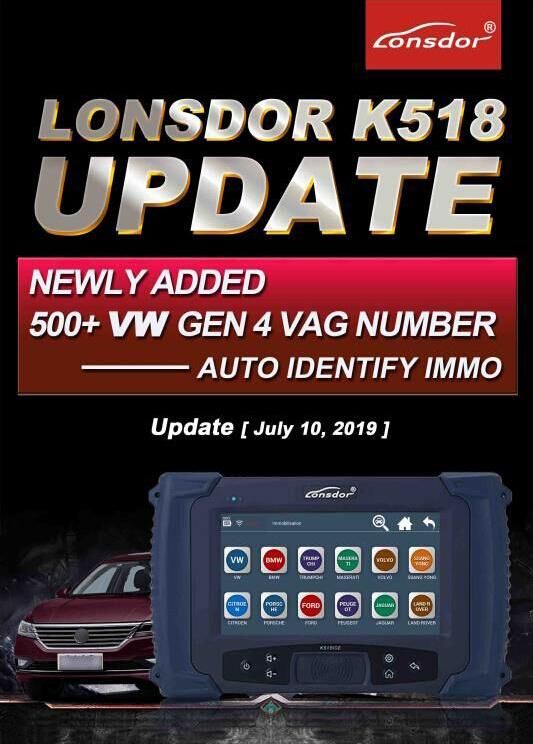 Lonsdor K518ISE K518 Key Programmer for All Makes with BMW Fem/EDC Functions