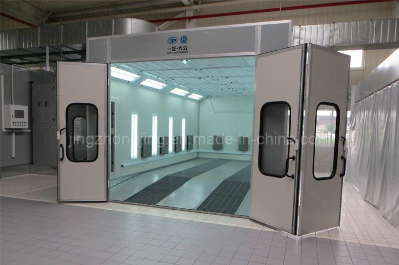Diesel Heating System Car Paint Booth with Exhaust Fan Garage Equipment for Spray Booth