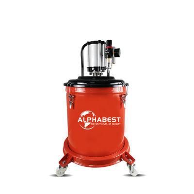 8 Gallon Movable Lubrication Pumphigh Pressure Pneumatice Grease Pump (50: 1) with 35L Bucket Capacity at-J35