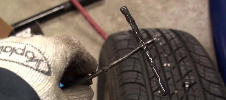Valve Cover Glue Patch Vehicle Tire Repair Tool Set
