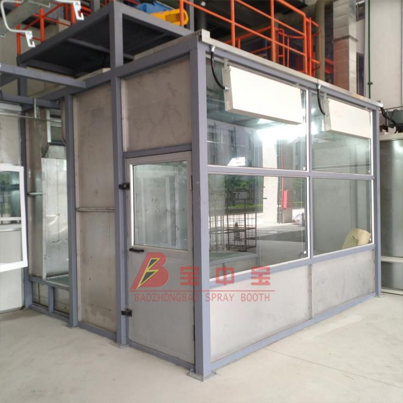 Auto/Manual Spray Painting Booth/Water Curtain Cabinet with Best Price