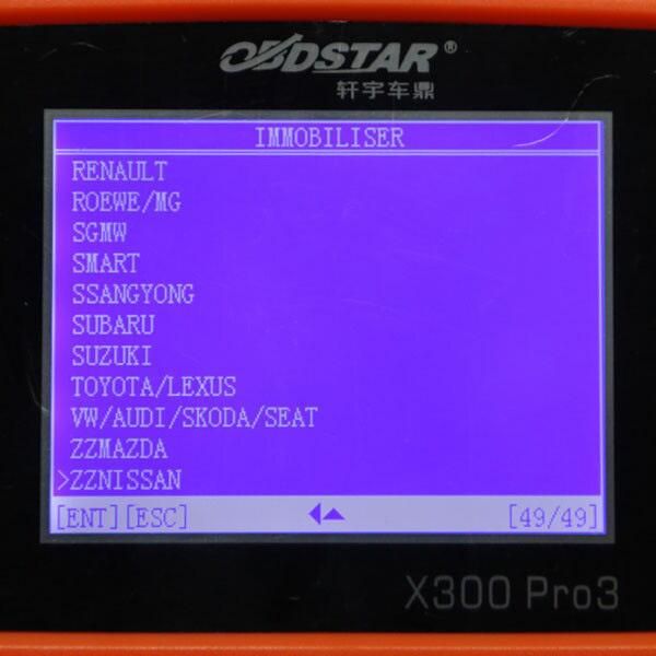 Obdstar X300 PRO3 X-300 Key Master with Immobiliser+Odometer Adjustment+Eeprom/Pic+Obdii+Toyota G & H Chip All Keys Lost