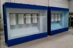 Electrostatic Powder Coating Spray Cabin Booth for Metals