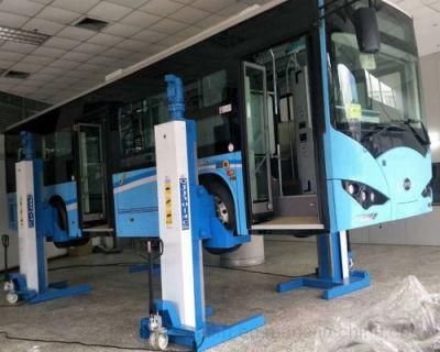 Bus service mechanical type automobile lifter