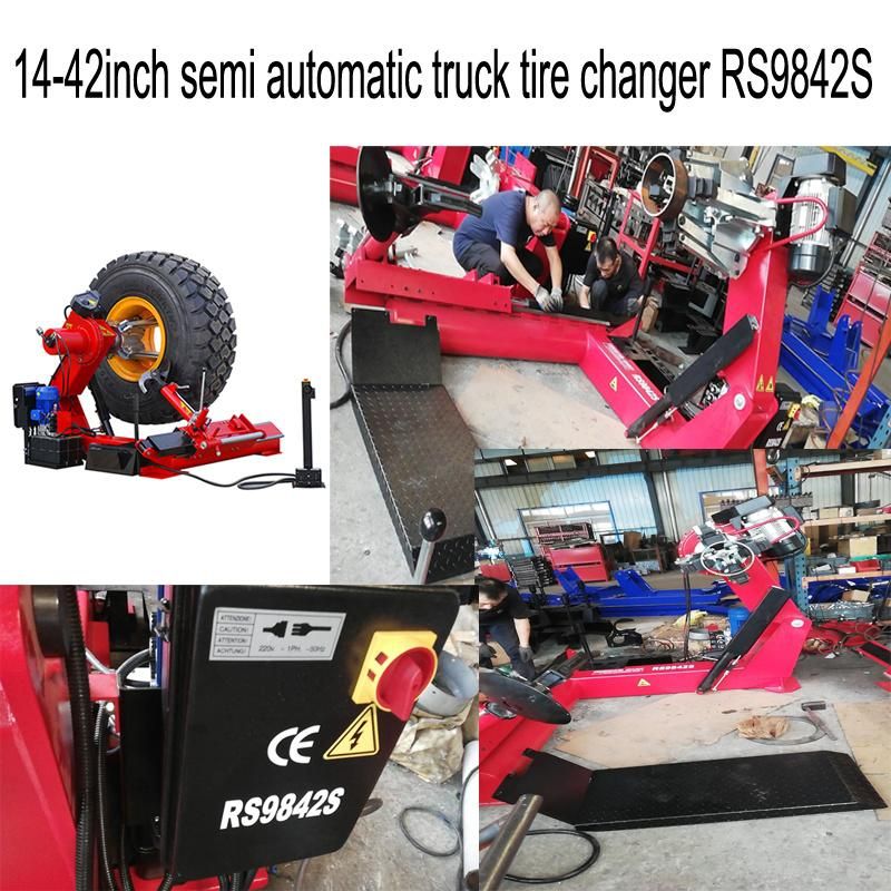 42inch Semi Automatic Hydraulic OTR Tyre Repair Equipment