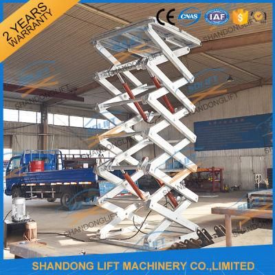 China Hot DIP Galvanized Hydraulic Electric Scissor Swimming Pool Lift with Ce
