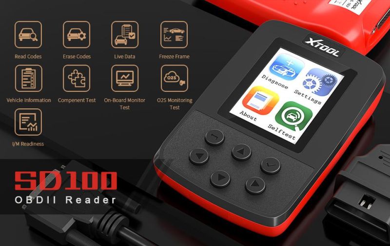 Xtool SD100 Volle OBD2 DIY OBD2 Diagnostic Tool Code Reader