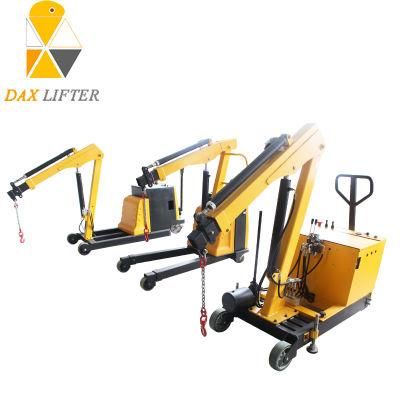 Battery Powered High-Quality Workshop Load Cargo Portable Crane for Sale