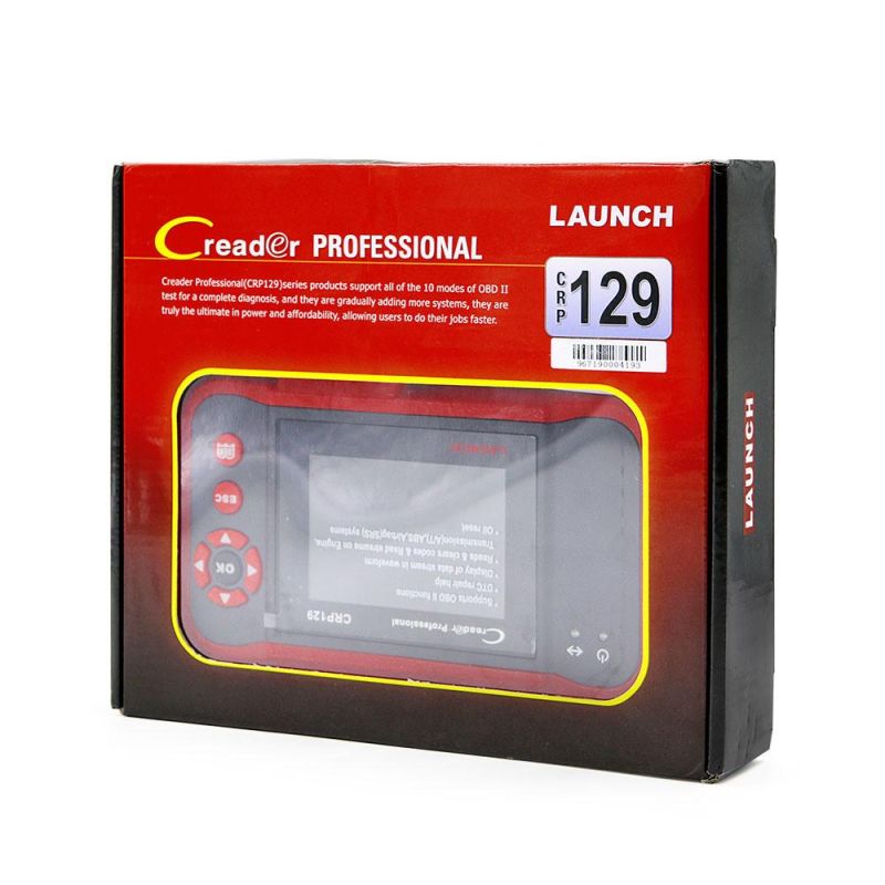 Newest Launch Crp129 Eng/at/ABS/SRS Epb Sas Oil Service Light Resets Code Reader for Mechanic and Experenced Enthusiast