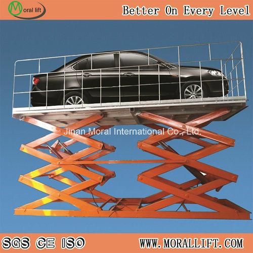 3m High Hydraulic Parking Scissor Car Platform Lift