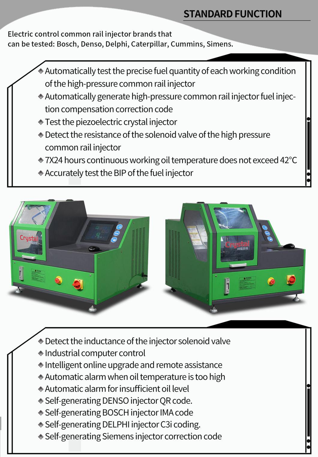 Auto Engine Testing Calibration Machine Common Rail Piezo Injector Test Bench EPS205