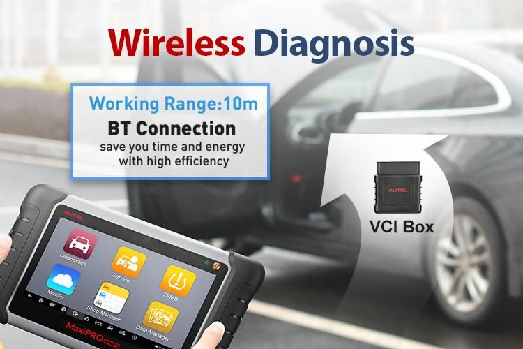 2021 Autel Maxipro Maxicom MP808ts Maxidas Ds808bt MP808bt OBD2 Maxi PRO MP808 808ts MP 808 Ts Car Scanner Diagnose Machine TPMS Programming Tool