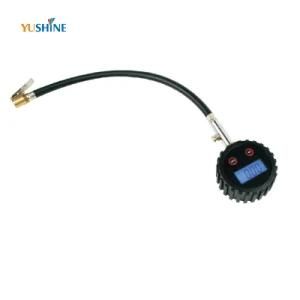 High Quality Digital Tire Air Gauge with Copper Inflator Nozzle