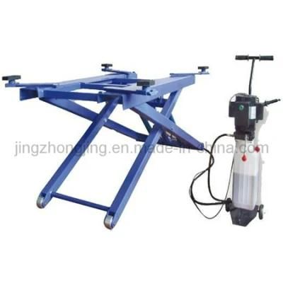 Repair Shop Used Portable Inground Hydraulic Auto Scissor Car Lift with CE Certification