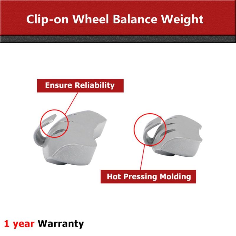 China Hot Selling Car Use Clip-on Wheel Balance Weight