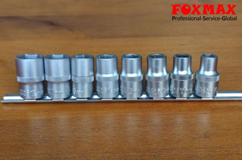 Perfect 1/2′′ 8PCS CRV Metal Socket Set (FST-47)