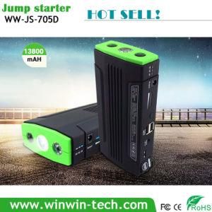 Dual USB Output Mini Car Compact Battery Jump Starter with 3 LEDs