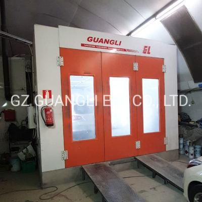 Guangli Downdraft Auto Refinish Car Spray Paint Booth for Vehicles