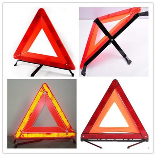 Emergency Car Roadway Warning Triangle with E-MARK
