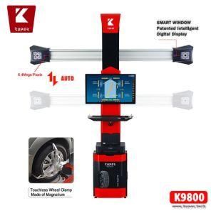 Intelligent 4 Wheel Alignment for Automotive with Blacktech Targets