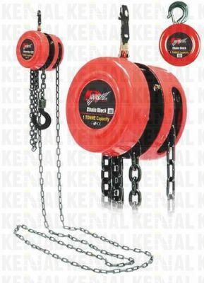 1 Tonne 1000kg Capacity Chain Hand Pulley Lifting Block