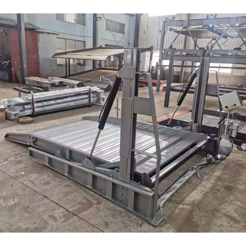 Double Floors Hydraulic Inclined/Tilt Vehicle/Car Parking/Park Lift/Stacker/Hoist/Elevator with CE Certificate