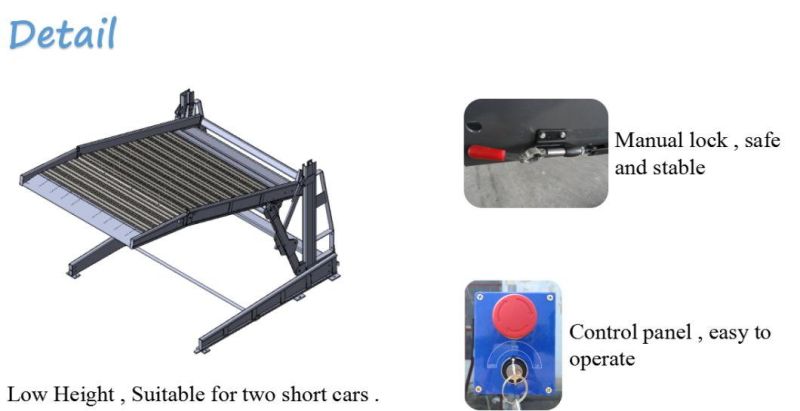 Inground Simple Lifting Mechanical Parking System