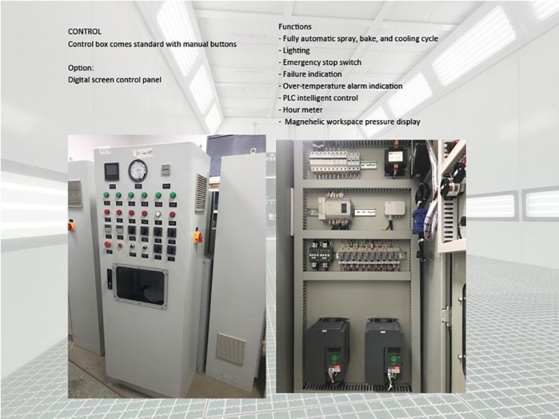 CE Standard Energy-Saving Spraying Paint Booth for Automobile