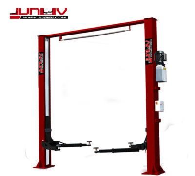 Customizable Voltage Two Post Car Lift with Clear Floor Design