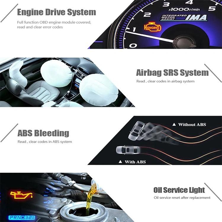 Ancel Fx6000 OBD2 Scanner Car Diagnostic Tool Full Systems