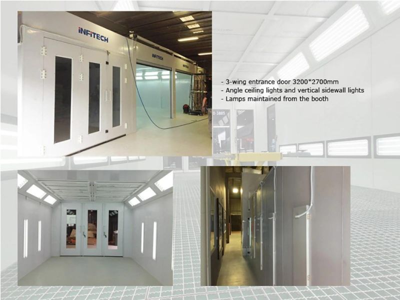 Paint Booth/Car Spray Booth/Spray Paint Booth with Car Lift for Auto Maintenance