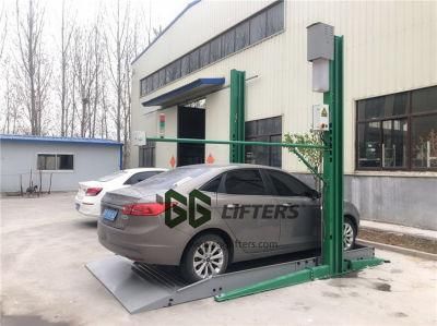 stock two post home car lift shared post ce approved