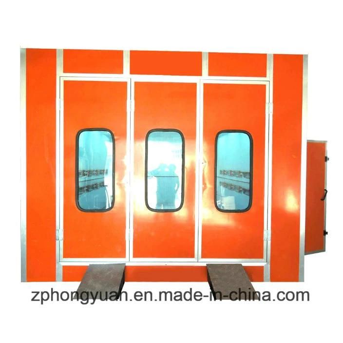 Car Auto Paint/Spray Booth with Gas/Oil Burner/Electric Heater