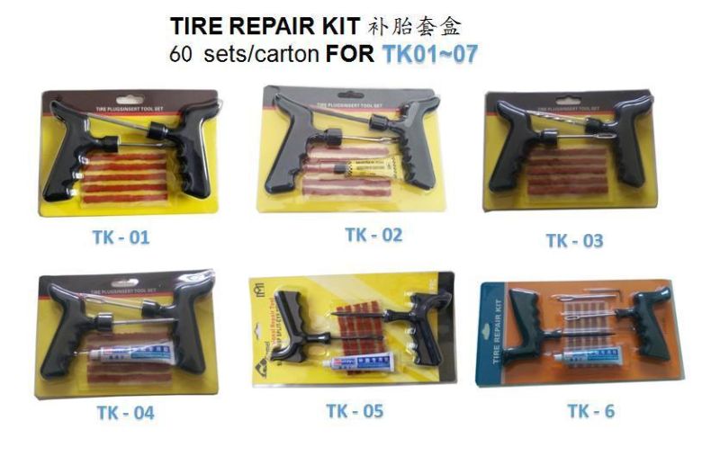Car Tyre Repair Kit Motorcycle Plug Tire Patch Kit Tool