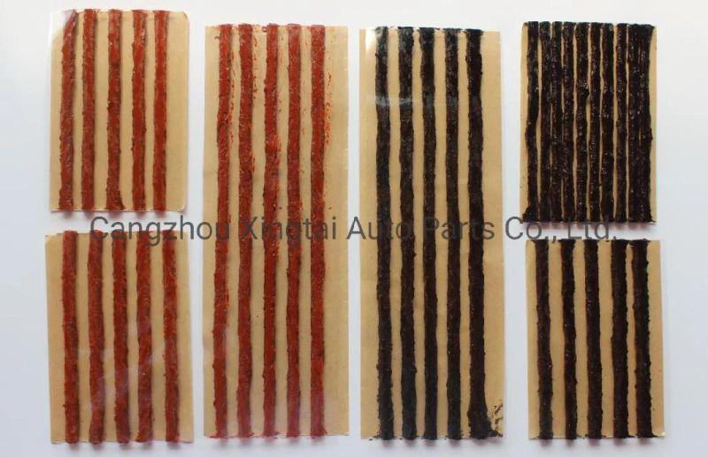Sticky Brown Tire Seal Wheel Repair Strips Rubber Seal String