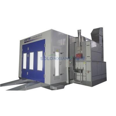 Factory Price Automotive Water Curtain Car Spray Booth Painting with Diesel Heater