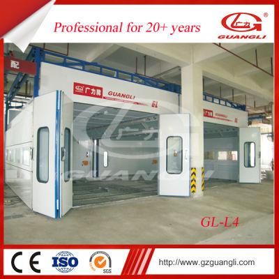 High Quality Used Auto Body Works Painting Line Booth with 3D Moveable Infrared Light