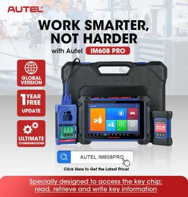 2021 Autel Maxicom Im608 PRO All Car Key Programmer Maxisys Im 608 Auro Im600 608PRO XP400 Auto Cutting Machine Programming Tool