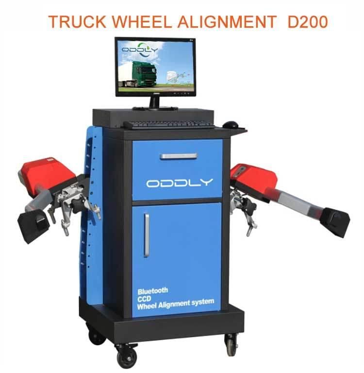 Portable Machine Wheel Alignment with Sensors