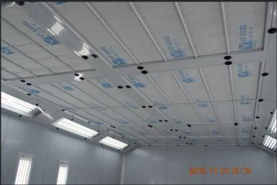 ISO Approved Simple Spray Booth Drive Through Dry Paint Booth with Heating Exchanger