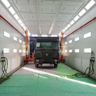 Ce Compliance Side Downdraft Bus/Truck Paint Drying Booth