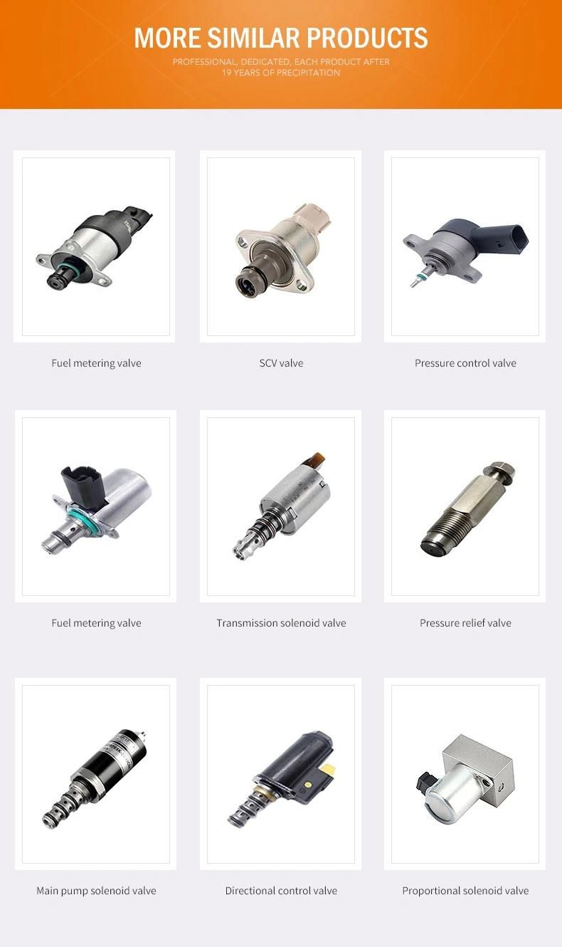 Diesel Injectors Common Rail High Pressure Fuel Metering Pump Regulator Solenoid Suction Control Scv Valve