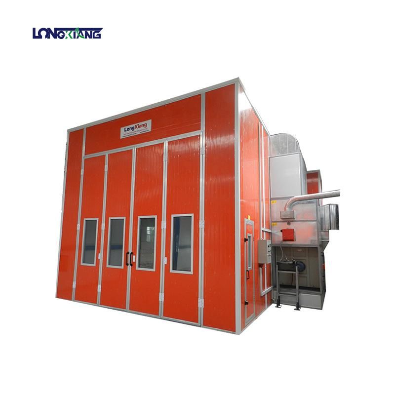 Industrial Spray Booth Big Paint Booth Spray Baking Oven with Diesel Heating for Sale